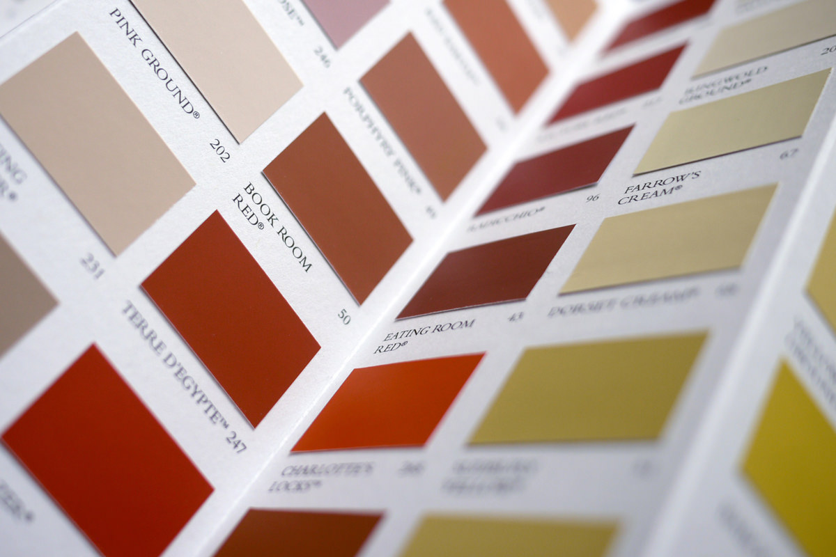 Colour advice Colour selection Gebrüder Tonsor