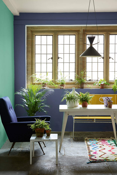 Wandgestaltung mit Farben von Little Greene